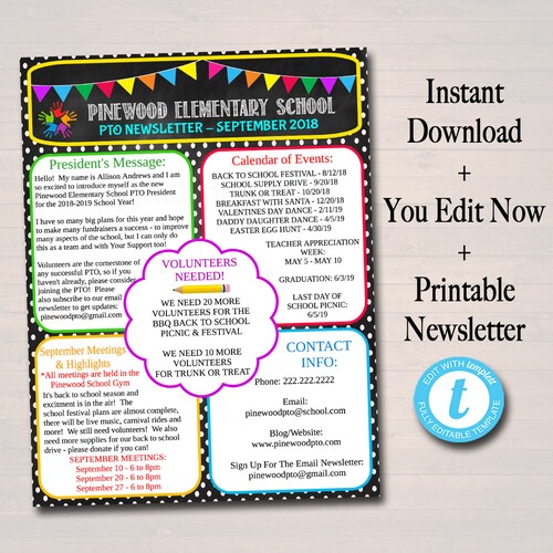 Popcorn Fundraiser Flyer Printable School PTO PTA Scout - Etsy