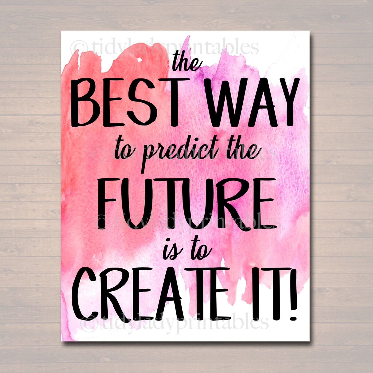 Inspirational Watercolor Printable Poster School Counselor - Etsy