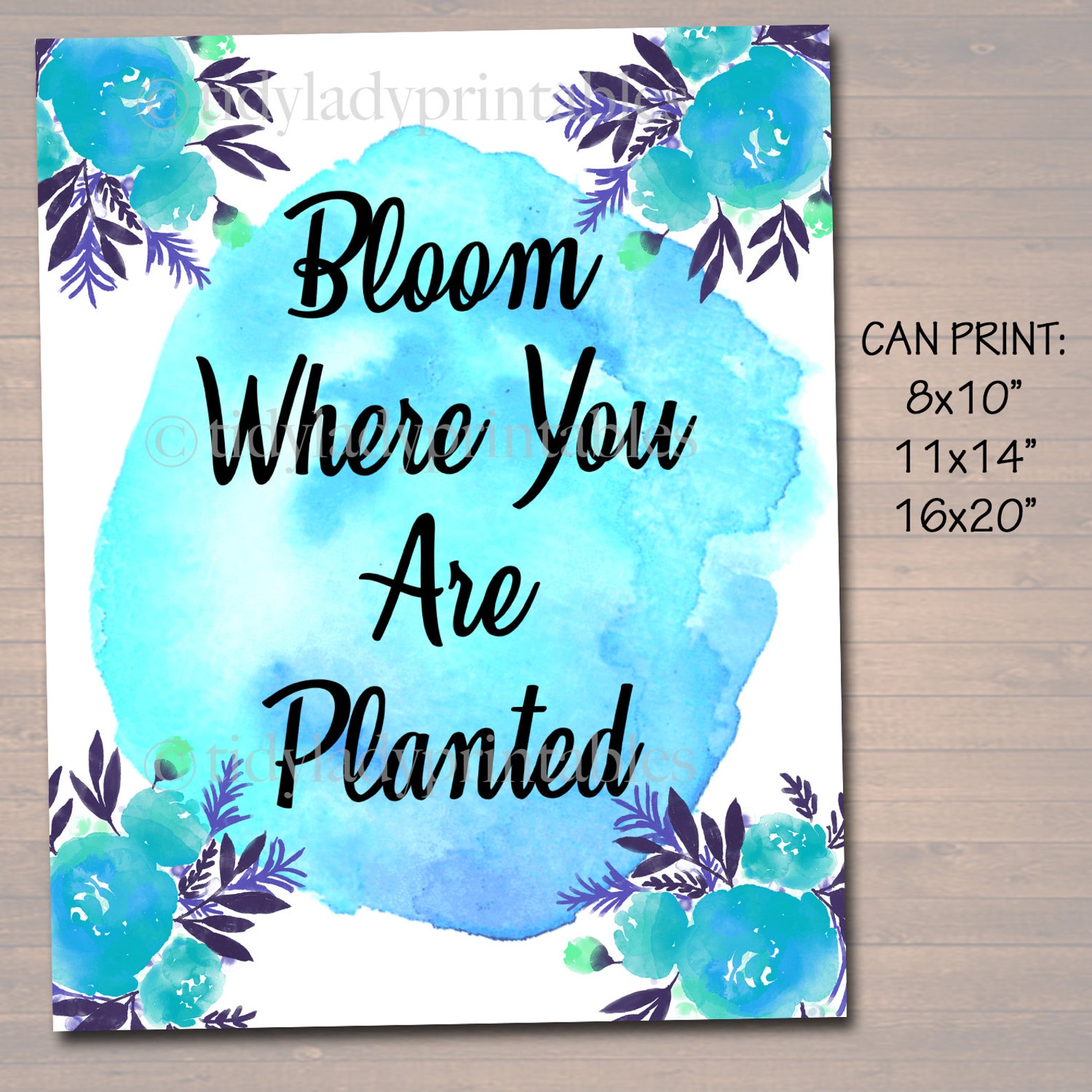 Inspirational Watercolor Printable Poster School Counselor - Etsy