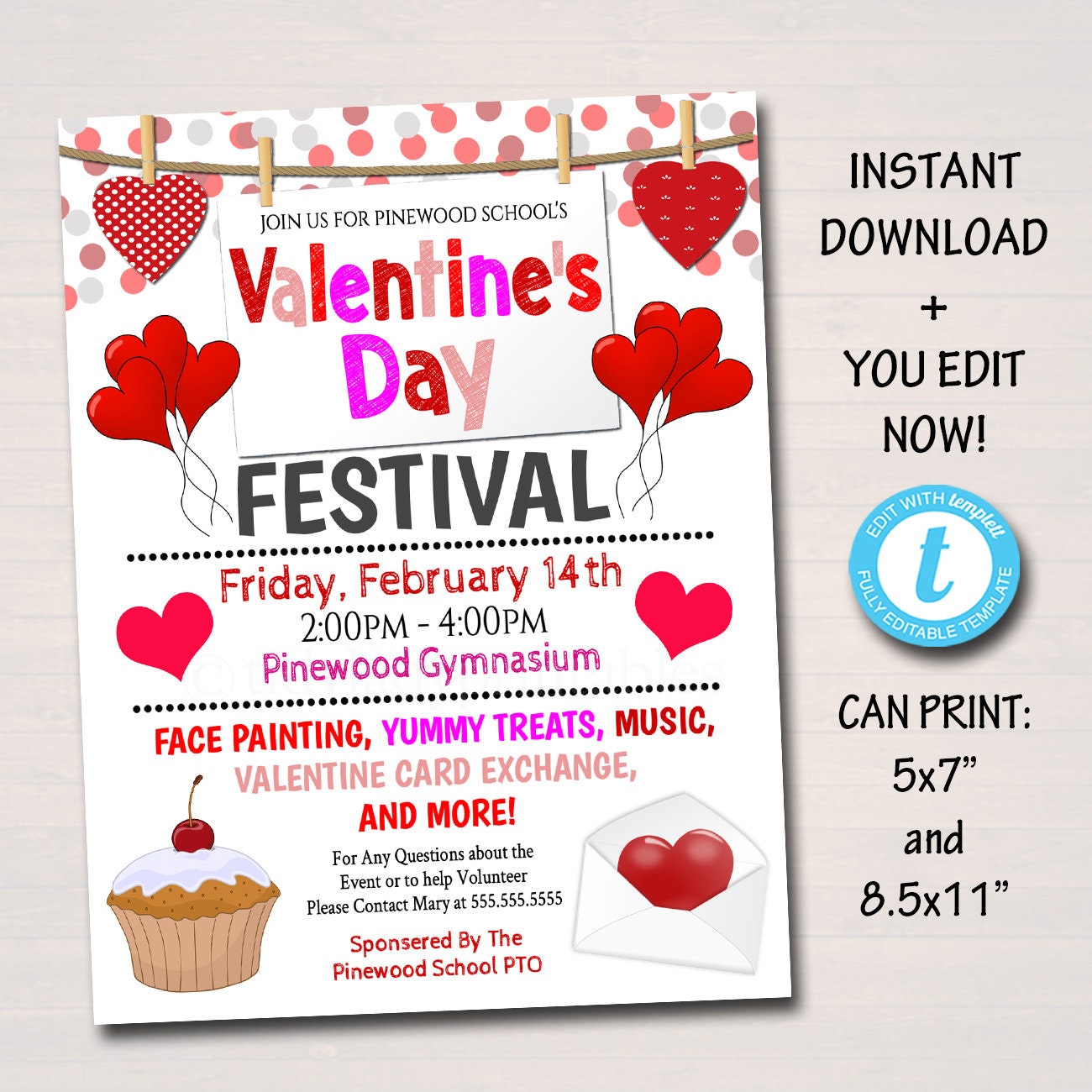 Create Valentine's Day Flyers In Minutes!