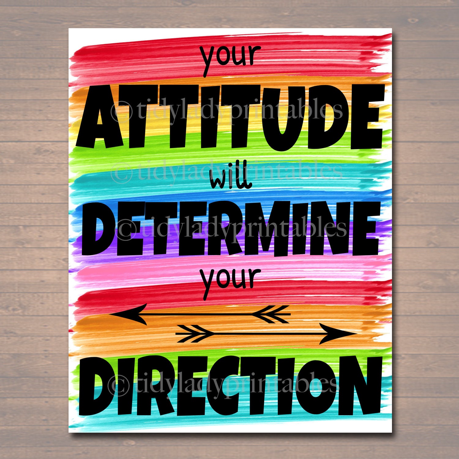 positive attitude posters