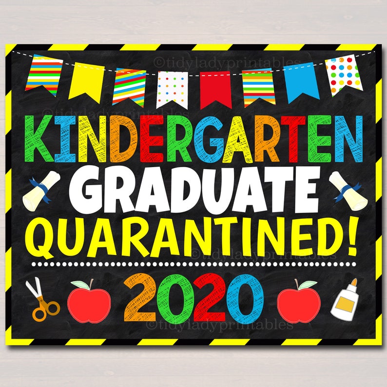 Download Kindergarten Graduation Quarantine 2020 Photo End of ...
