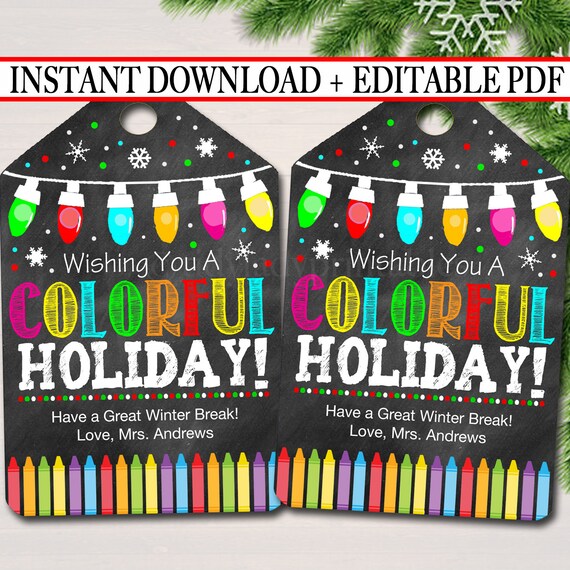 my colorful holiday
