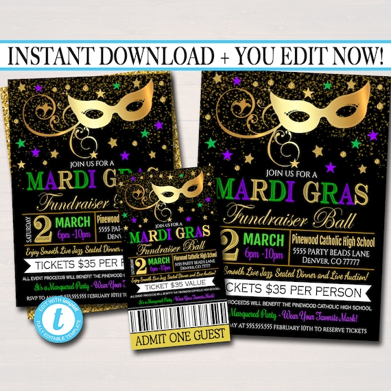 mardi gras ball formal
