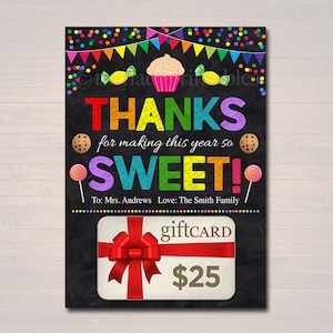 BEWERKBARE zoete cadeaukaarthouder, leraar cadeau, personeel snoep traktatie cadeau, INSTANT DOWNLOAD, afdrukbare leraar waardering, cadeau van student