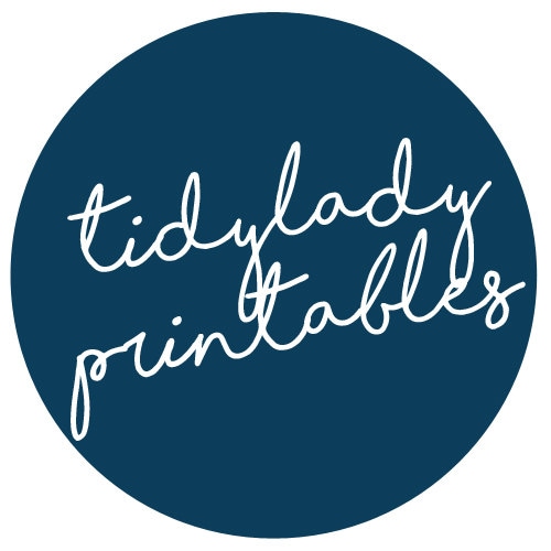 TidyLadyPrintables logo