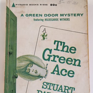 The Green Ace by Stuart Palmer PB Paperback 1964 Green Door Mystery Withers RARE
