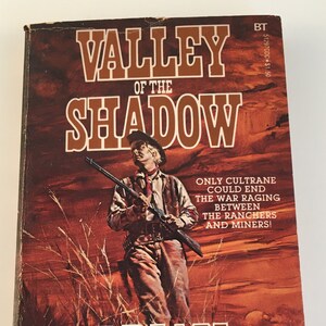 Valley of the Shadow by Brian Garfield PB Paperback 1970 Belmont Tower Vintage Western