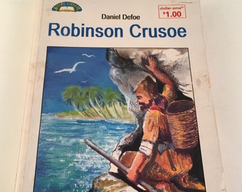 Robinson Crusoe by Daniel Defoe TPB Paperback 1994 Vintage Action Classic Library
