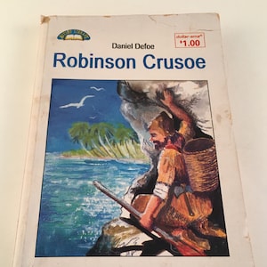Robinson Crusoe by Daniel Defoe TPB Paperback 1994 Vintage Action Classic Library
