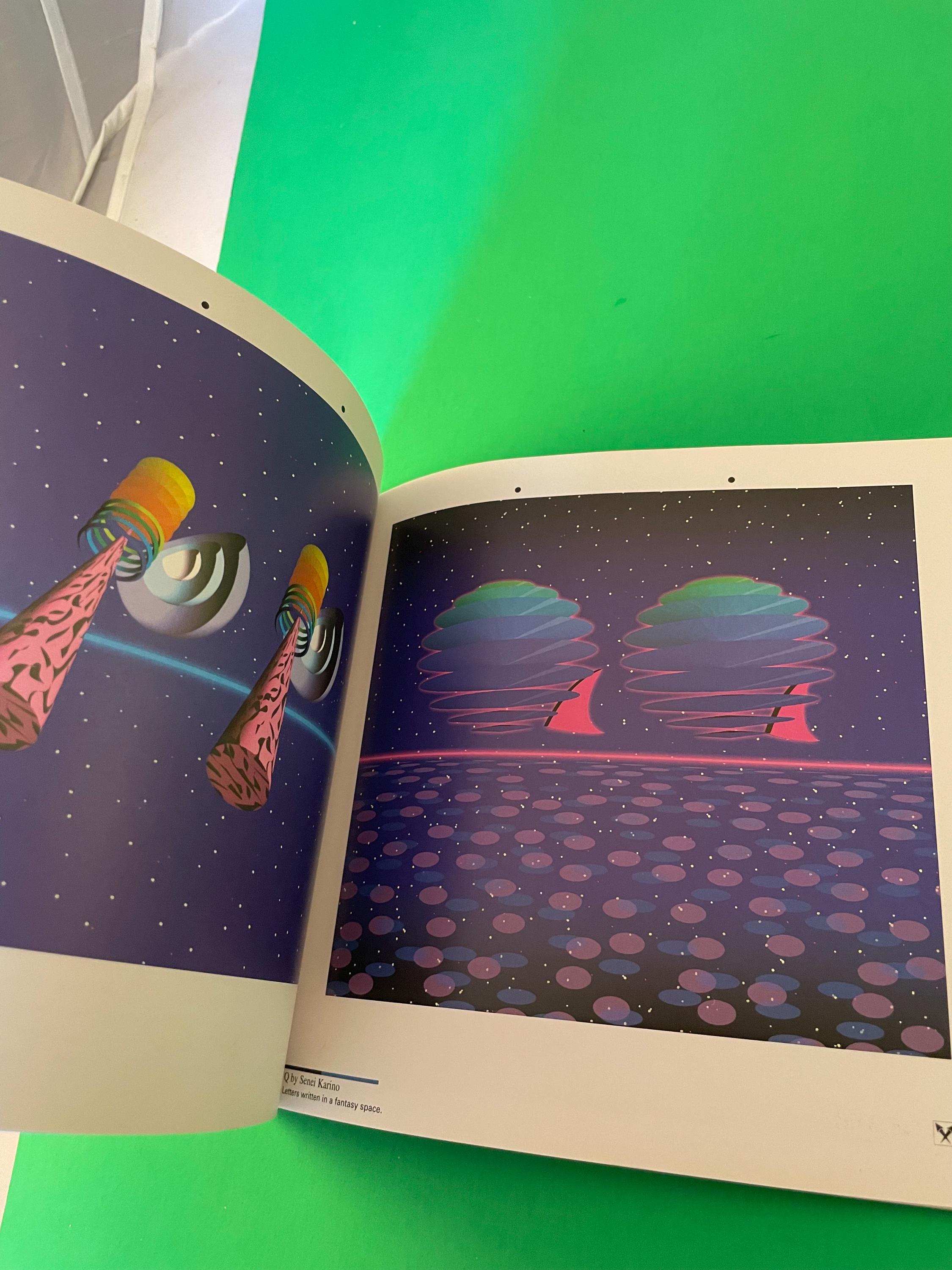 3D Wonderland Stereogram Tokuma Shoten Vintage 1994 TPB Paperback