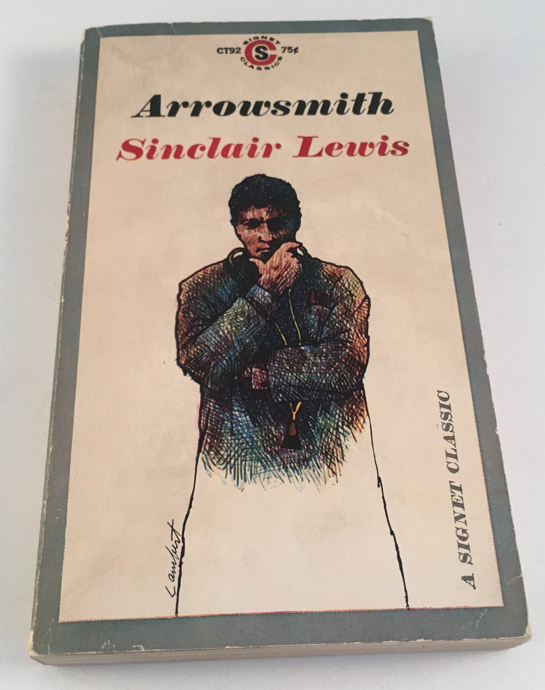 Arrowsmith by Sinclair Lewis PB Paperback 1961 Classics Etsy UK