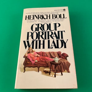 Group Portrait with Lady by Heinrich Böll Vintage 1974 Avon Paperback Germany PB