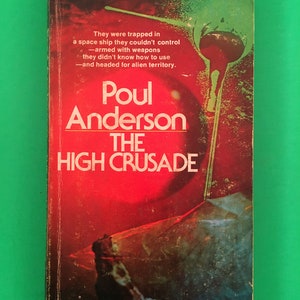 The High Crusade by Poul Anderson Vintage Manor Books 1975 SciFi Paperback PB