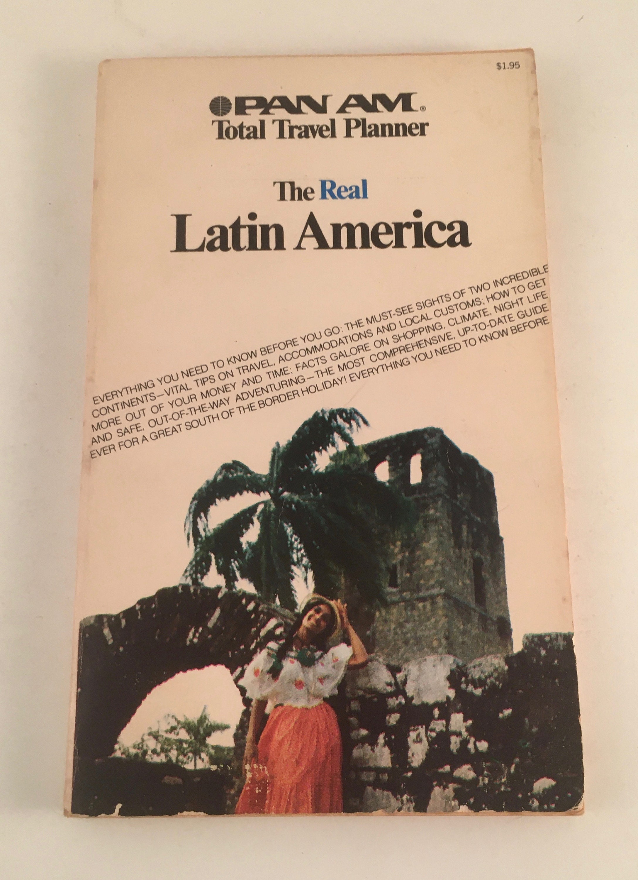 PAN AM World Total Travel Planner Europe Mediterranean Book Circa 1960  Vintage