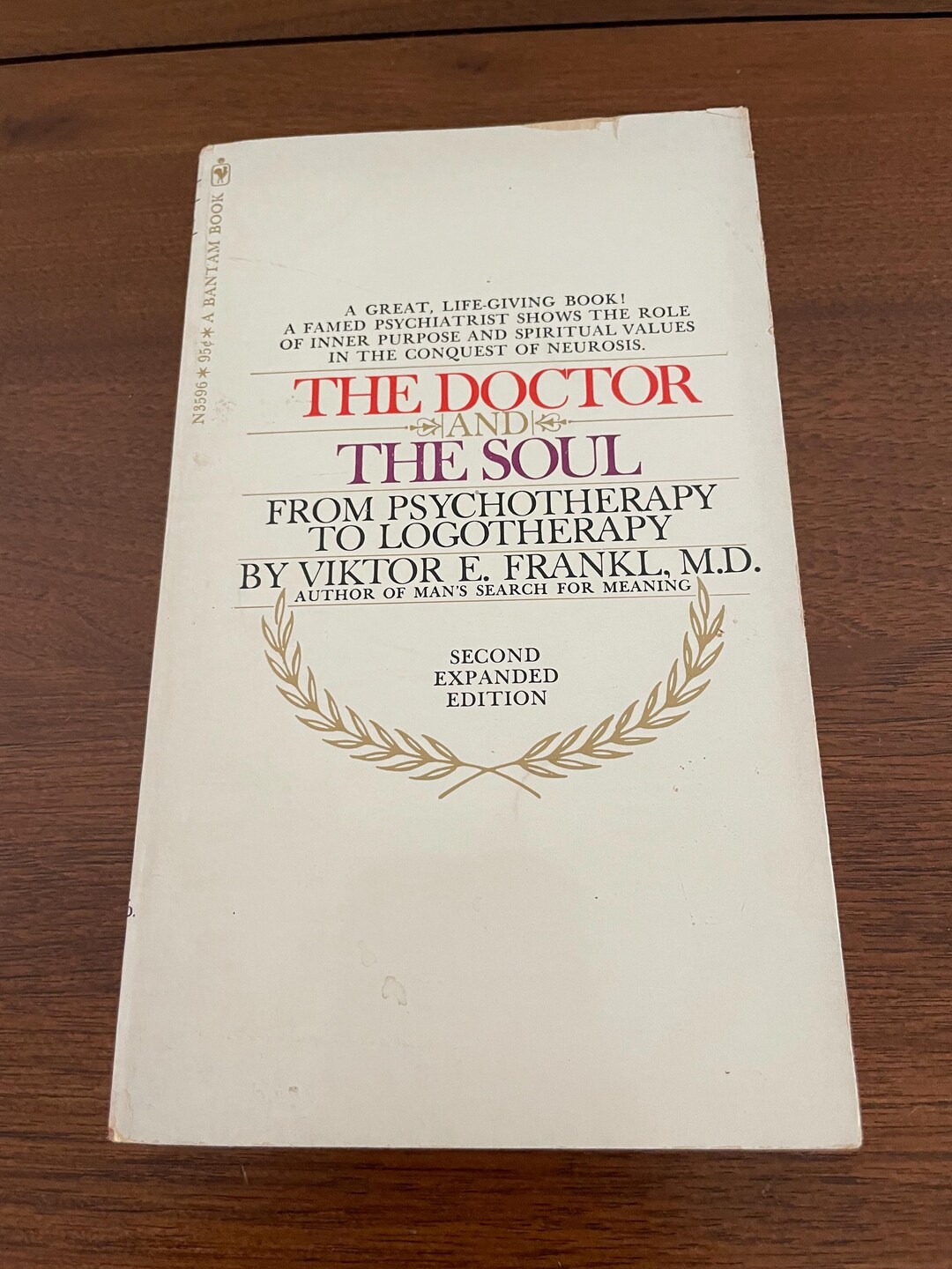 The Doctor and the Soul by Viktor E. Frankl 2nd Expanded Edition
