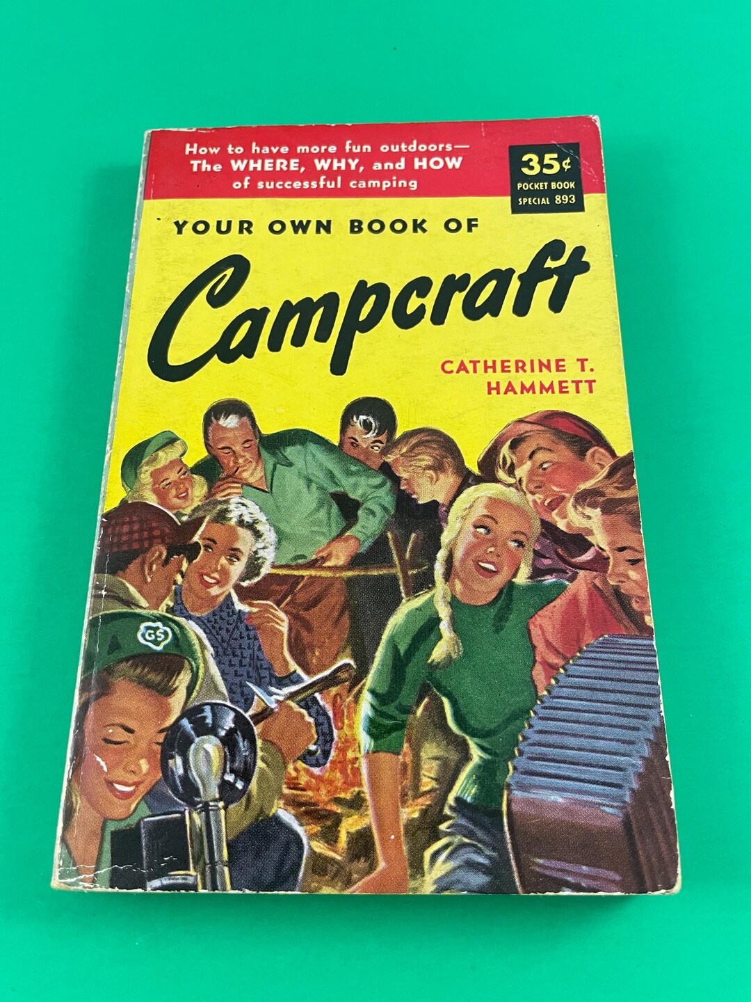 Your Own Book of Campcraft by Catherine Hammett Pocket Paperback 1952 Camping PB - Etsy