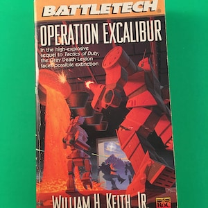 Battletech Operation Excalibur by William H. Keith Vintage 1996 ROC SciFi PB