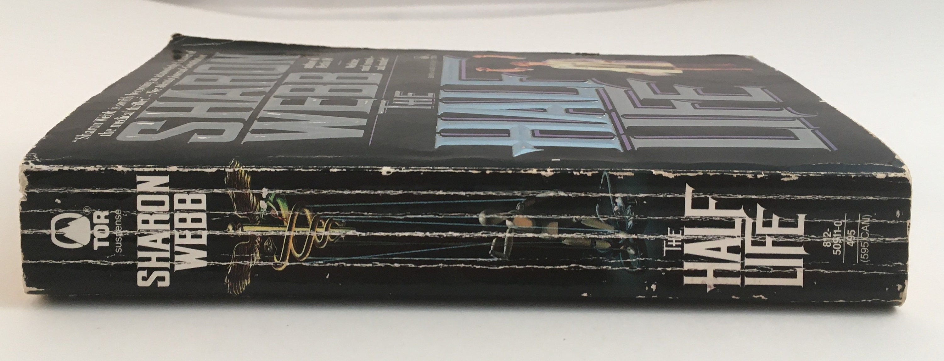 The Halflife Half Life by Sharon Webb PB Paperback 1990 Vintage