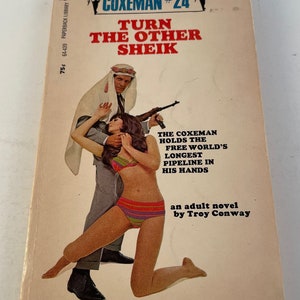 Turn the Other Sheik by Tory Conway Vintage 1970 Paperback Adult Sleaze Coxeman