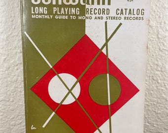 Schwann Long Playing Record Catalog January 1967 Guide Vintage Albums Listings