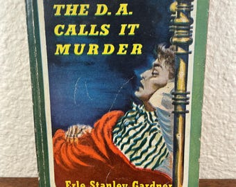 The D.A. Calls it Murder by Erle Stanley Gardner 1947 Vintage Pocket Mystery 263