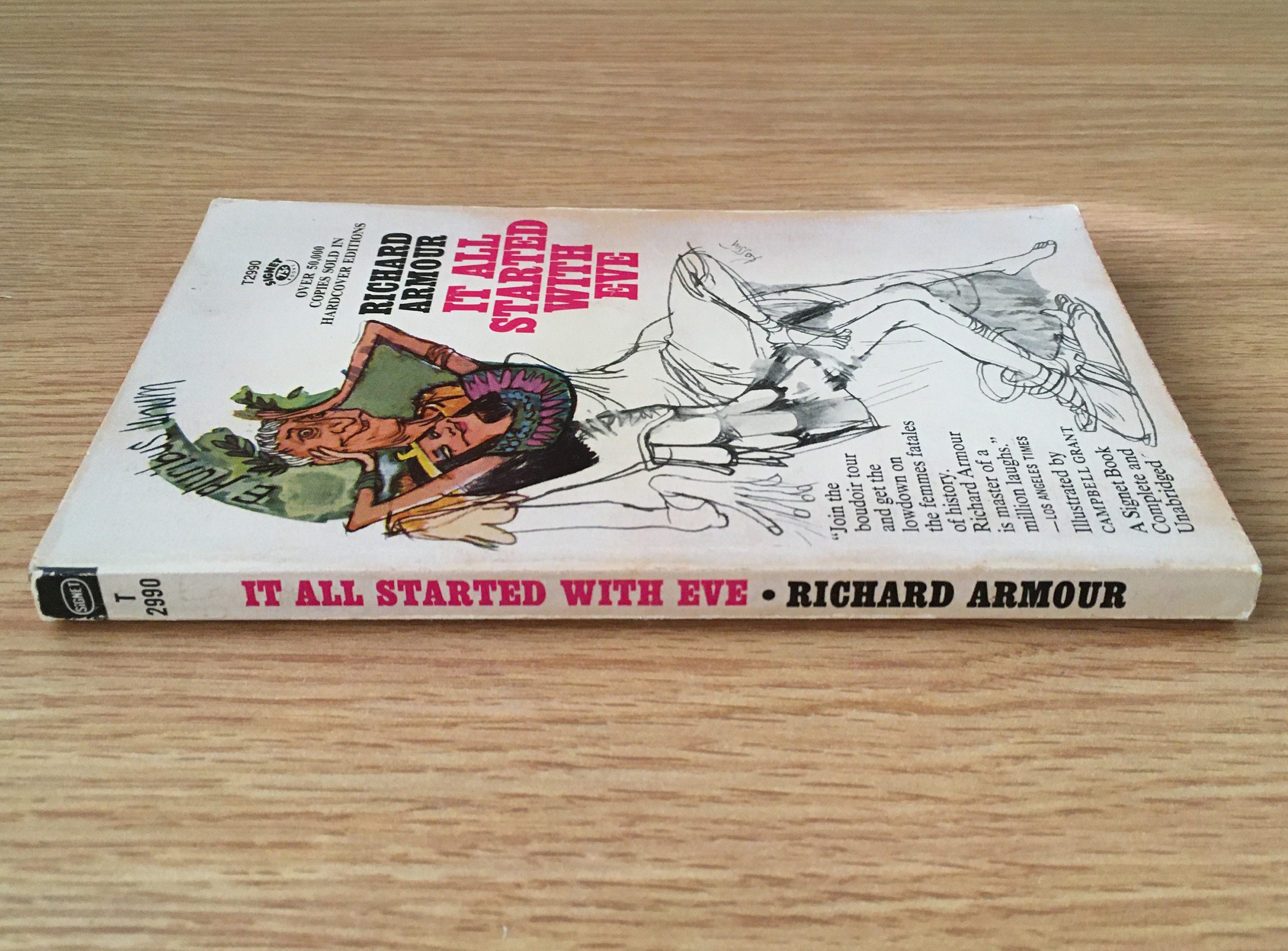 It All Started With Eve by Richard Armour PB Paperback 1966 It All Started With Eve by Richard Armour PB Paperback 1966