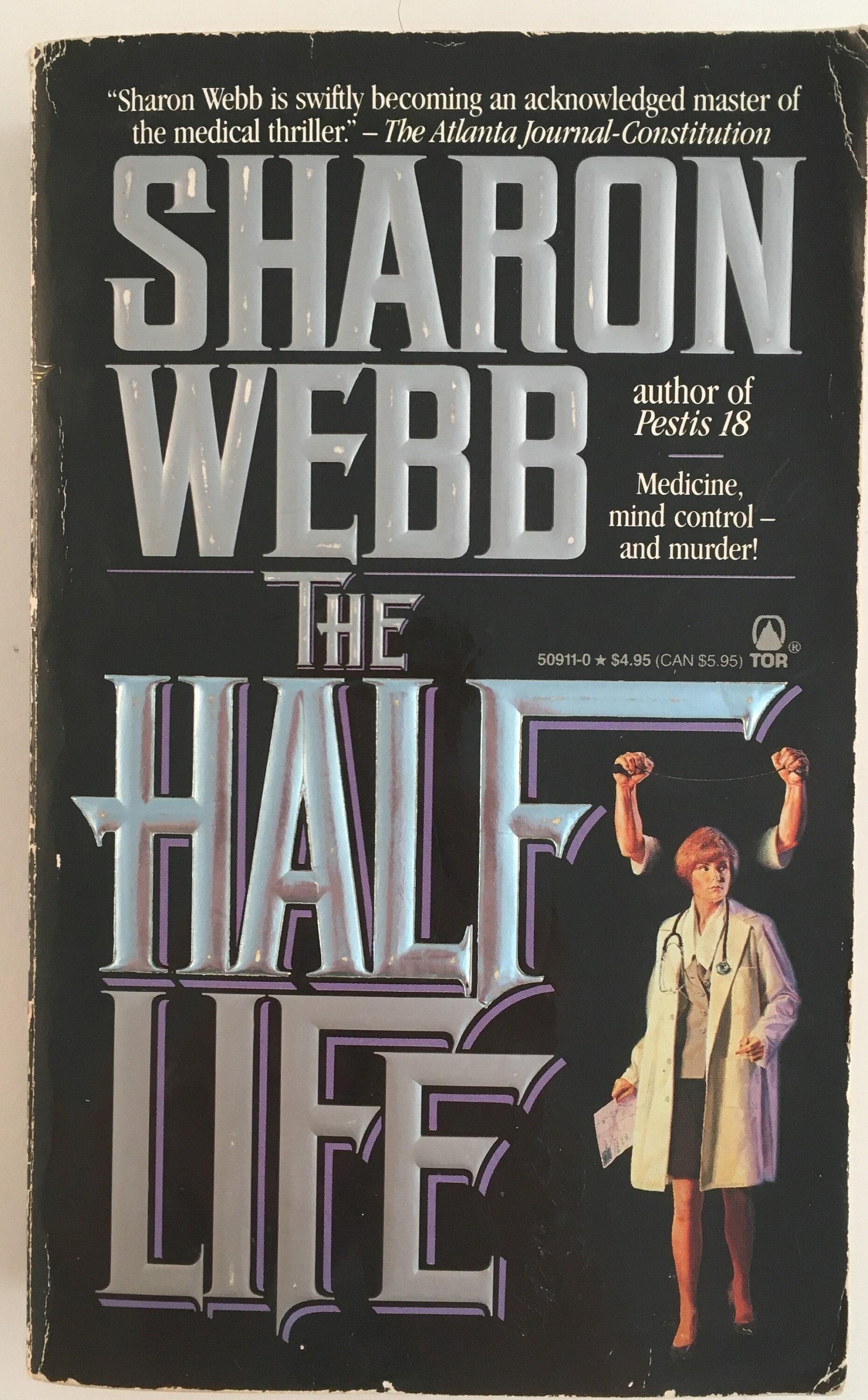 希少　Sharon Webb The Half Life The Halflife Half Life by Sharon Webb PB Paperback 1990 Vintage