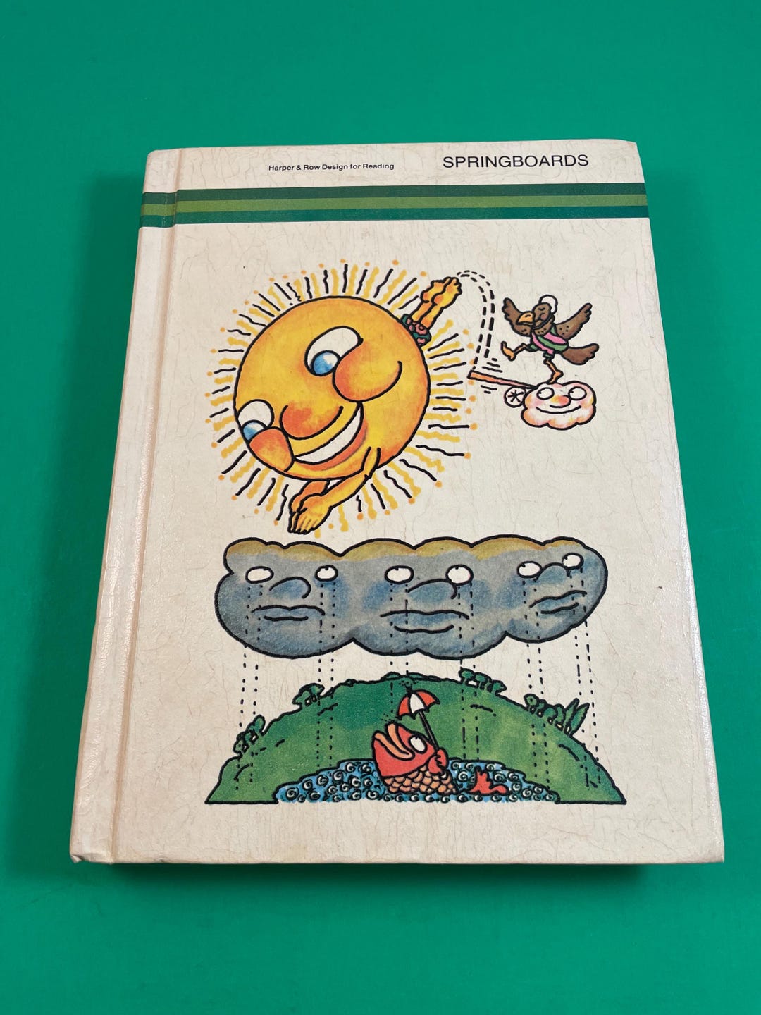 Springboards Harper & Row Design for Reading Vintage 1972 Short Stories ...