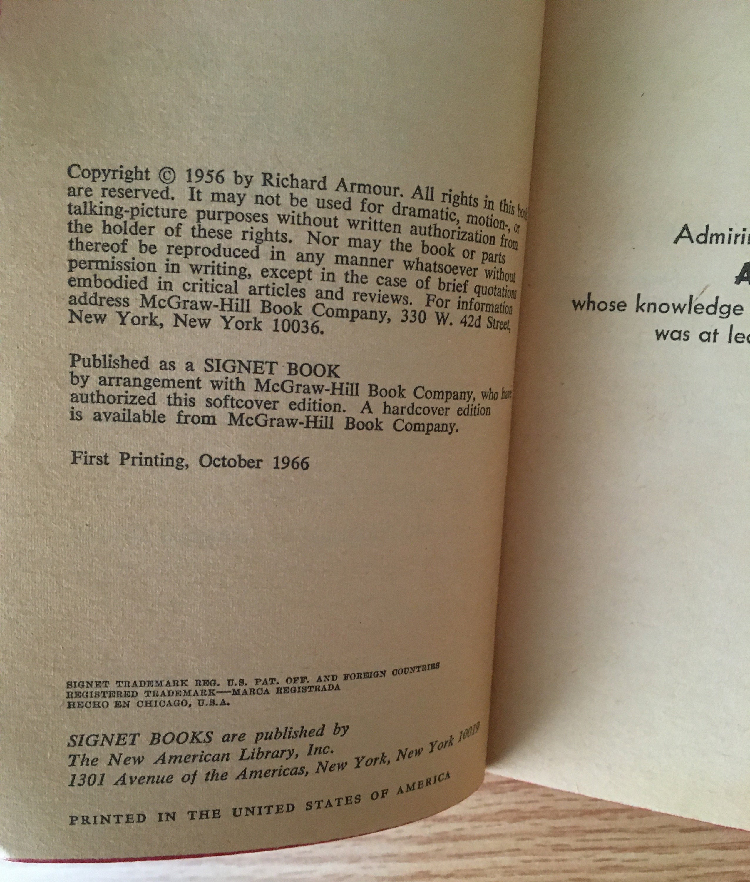 It All Started With Eve by Richard Armour PB Paperback 1966 It All Started With Eve by Richard Armour PB Paperback 1966