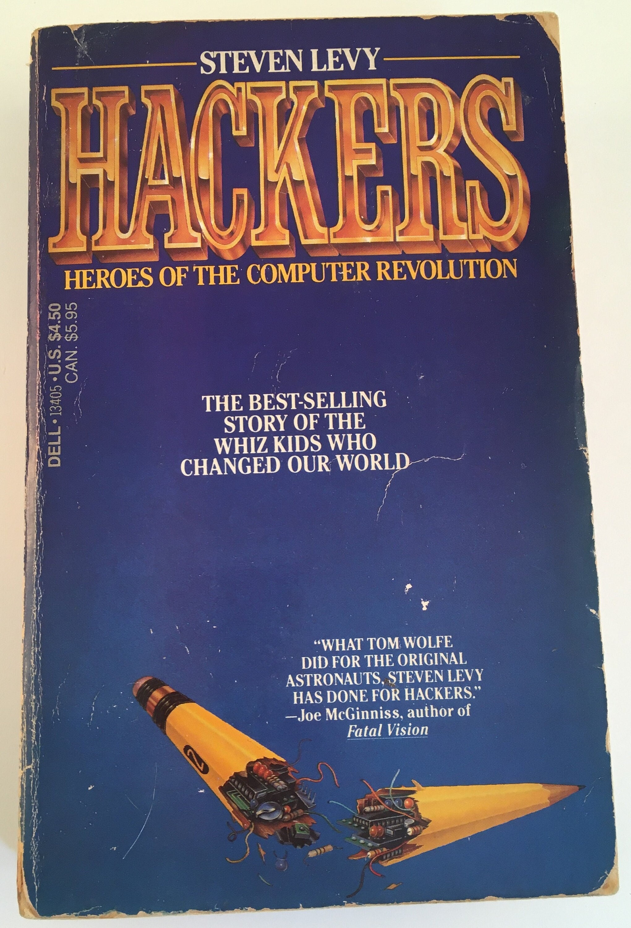 Hackers Heroes of the Computer Revolution by Steven Levy PB - Etsy
