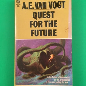 Quest for the Future by A.E. Van Vogt Vintage 1970 Ace SciFi Time Adventure PB