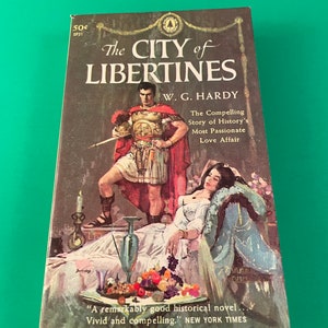The City of Libertines by W .G . Hardy Vintage 1958 Popular Special Paperback PB
