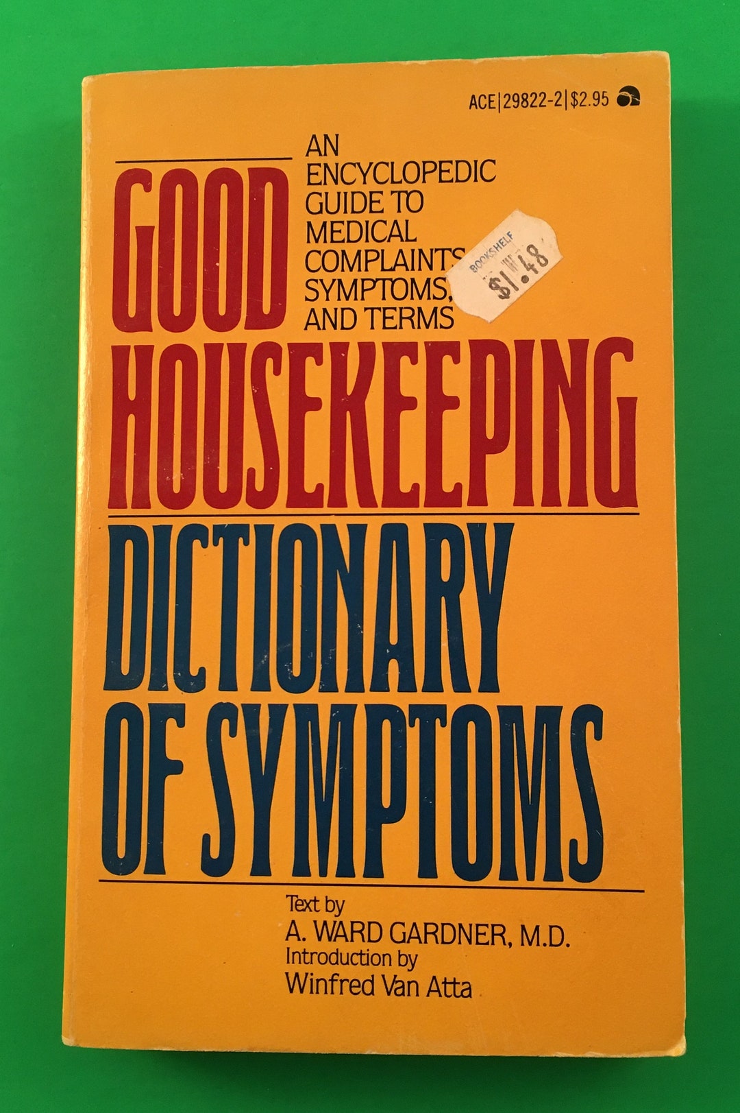 Good Housekeeping Dictionary of Symptoms by A. Ward Gardner Etsy