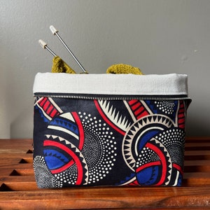 Knitting Project Bag, Crochet Project Bag, Yarn Project Bag, Gifts for Knitters, Sock Project Bag, Project Bag for Knitting