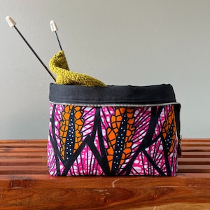 Knitting Project Bag, Crochet Project Bag, Yarn Project Bag, Gifts for Knitters, Sock Project Bag, Project Bag for Knitting