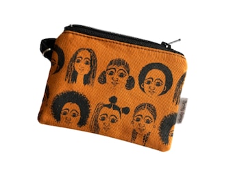 Habesha Coin Purse, African Fabric Small Coin Purse, Coin Purse for Men, Coin Pouch, Change Purse, Keychain Coin purse, Small Coin Pouch