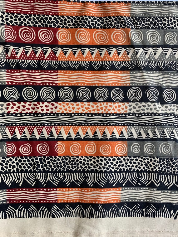 Afrikanischen Druck Stoff Afrikanischen Stammes Polsterstoff Etsy