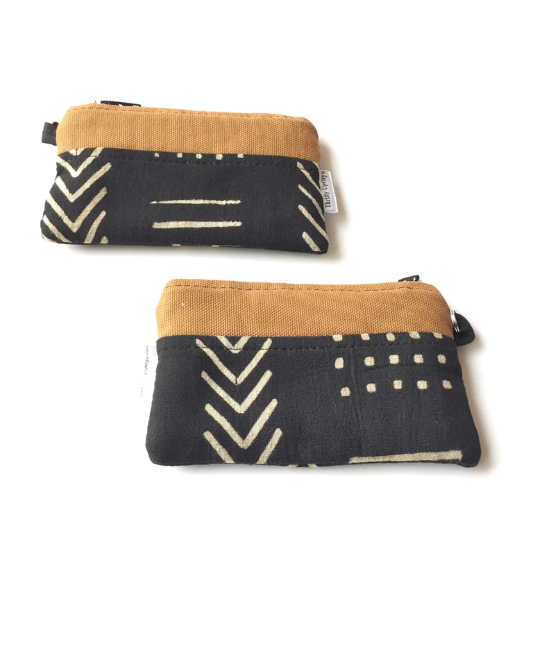 Mudcloth Coin purse coin purse keychain African Change Purse,mini coin purse,coin pouch Small coin purse small coin pouch