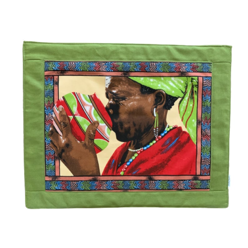 African Placemats Housewarming Gifts Black History Month Etsy