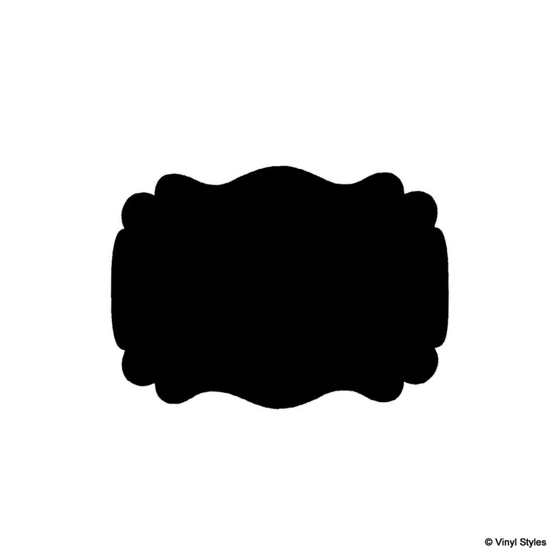 Vinyl Large Rectangle Chalkboard Labels 25 50 100 150 Etsy