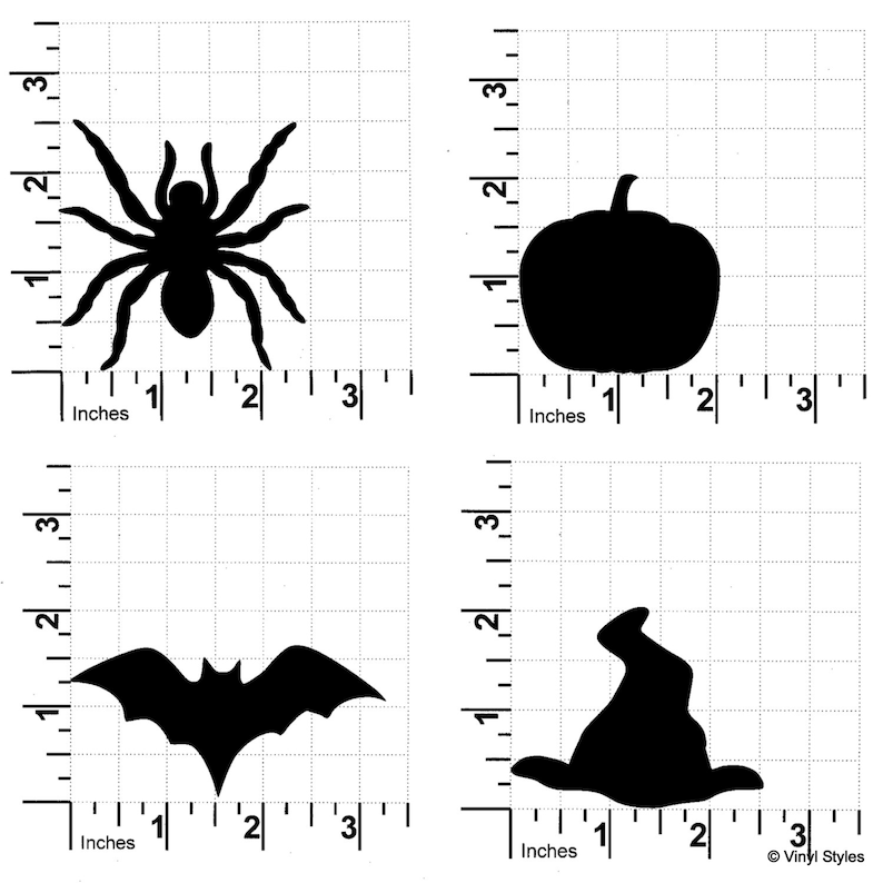 25 Vinyl Halloween Chalkboard Labels 14 Removable Decal Sticker-Wedding Party Mason Jars Glasses Witch Pumpkin Spider Bat 100 Black 50