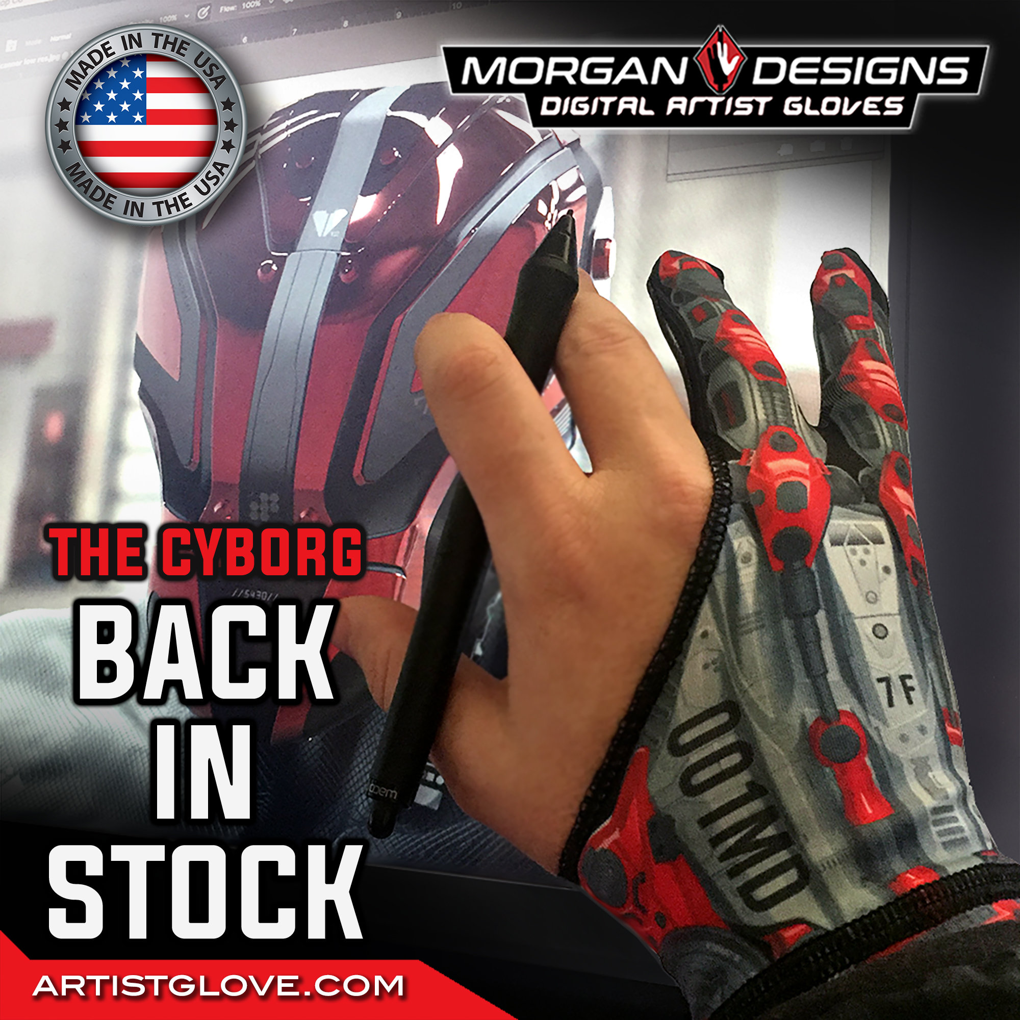 The Cyborg Artist Glove - Artist Glove