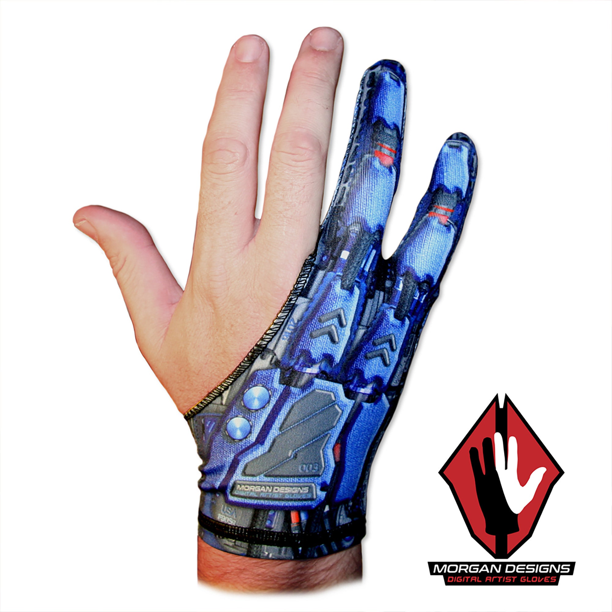 The Morgan Designs Artist Glove a Smudge Guard for Drawing, Sketching and  Digital Artists an Illustrators Favorite Glove to Create With 