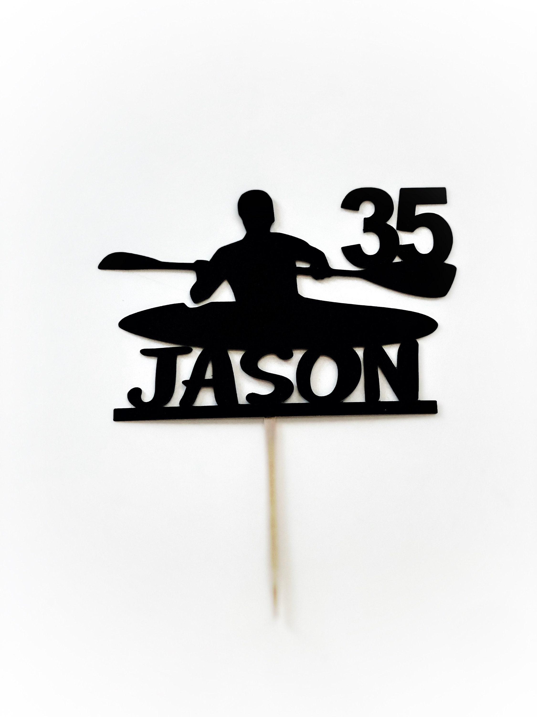 Kayak cake topper kayak topper canoe cake topper canoe Etsy