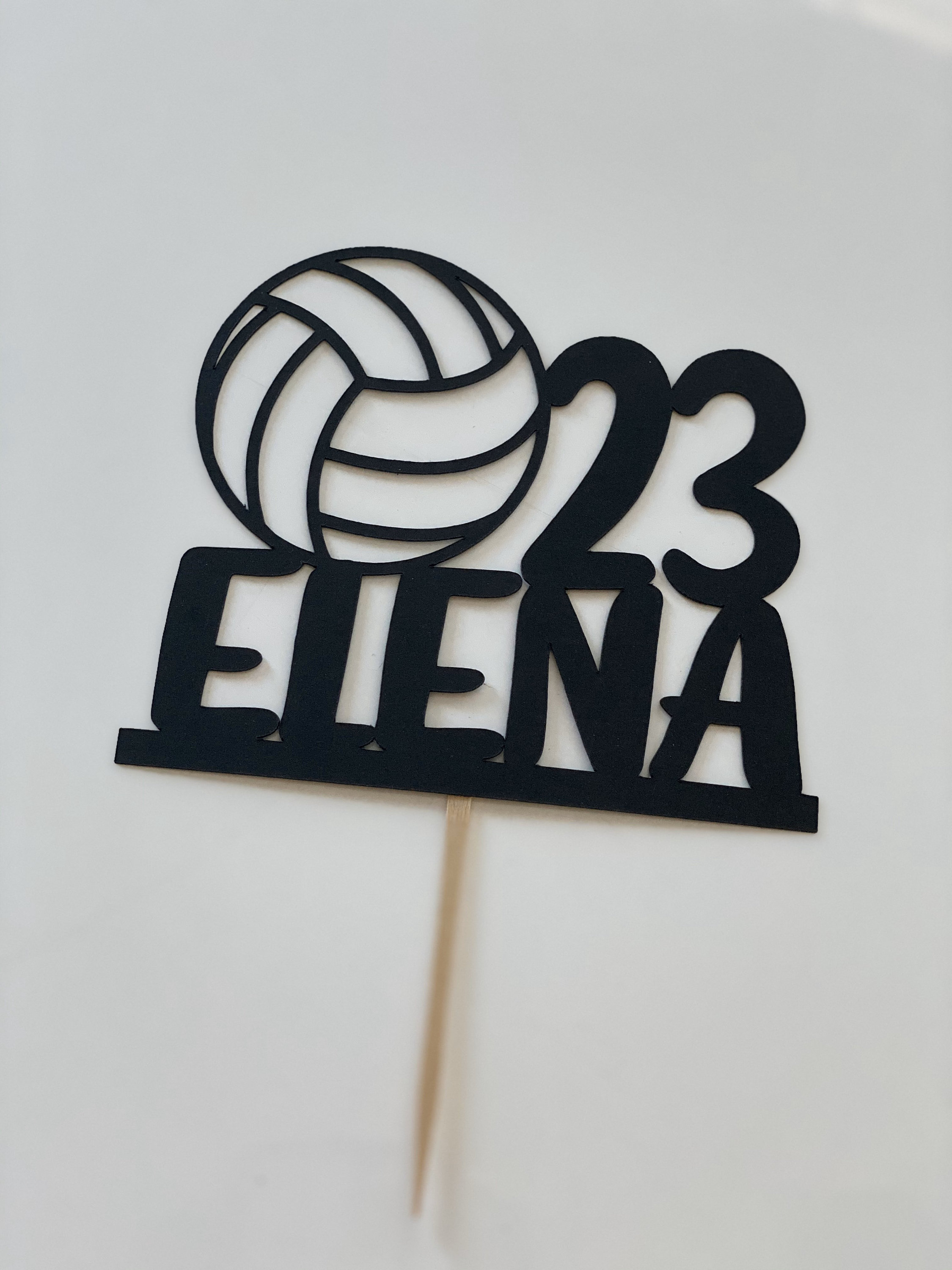 Volleyball cake topper volleyball topper volleyball cake Etsy