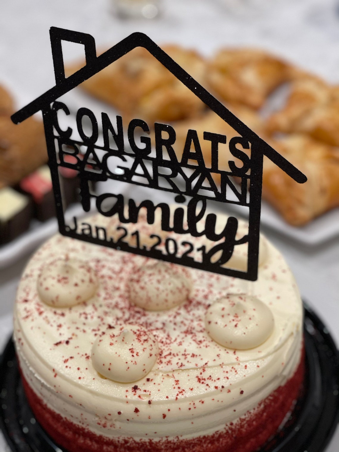 House cake topper home cake topper new home cake topper Etsy