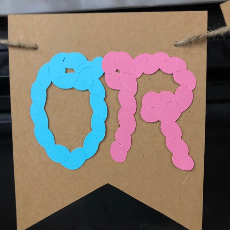 Cowboy Or Cowgirl Banner Gender Reveal Banner Western Theme Etsy