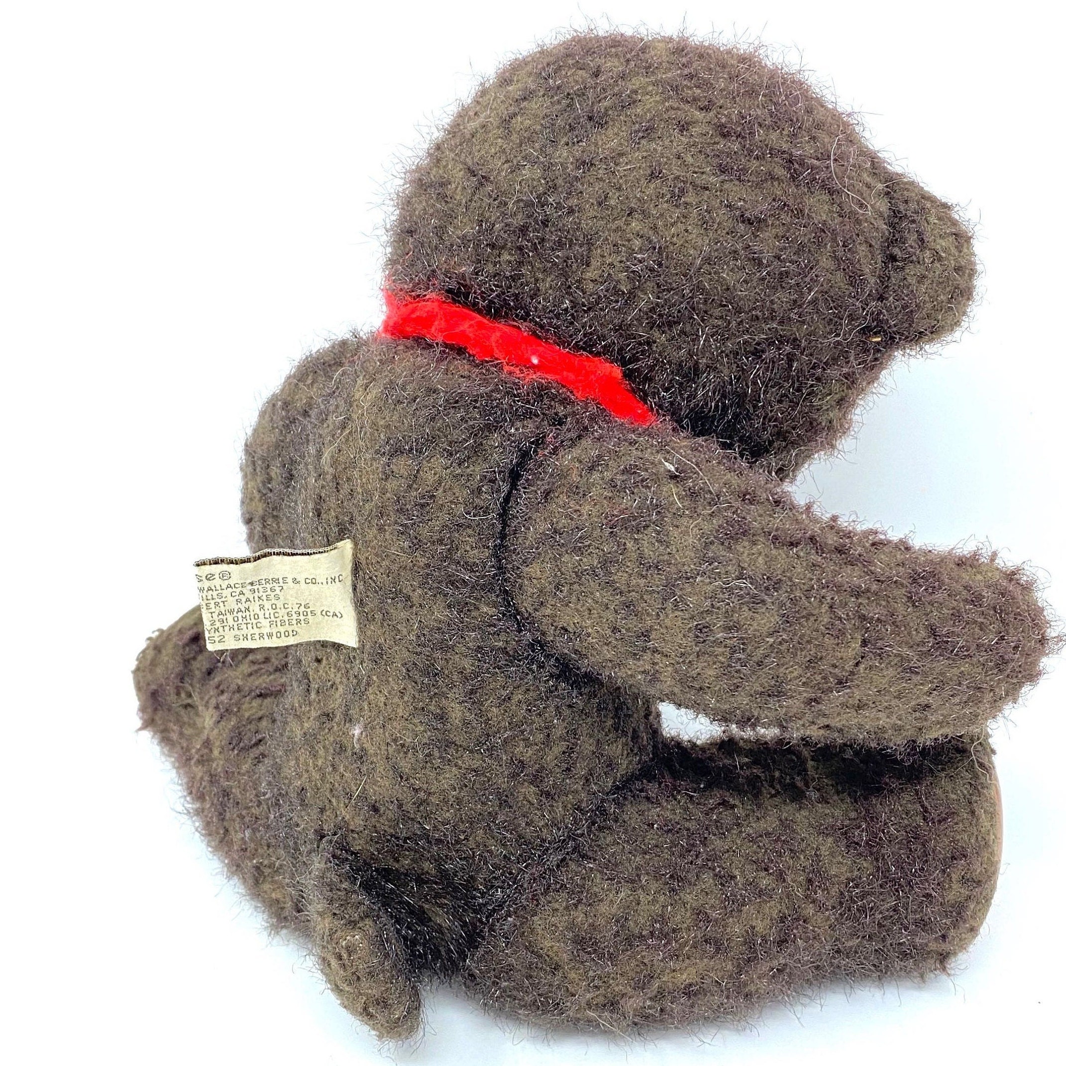 Vintage ROBERT RAIKES Wood Face Bear 1985 Raikes Teddy Bear Etsy