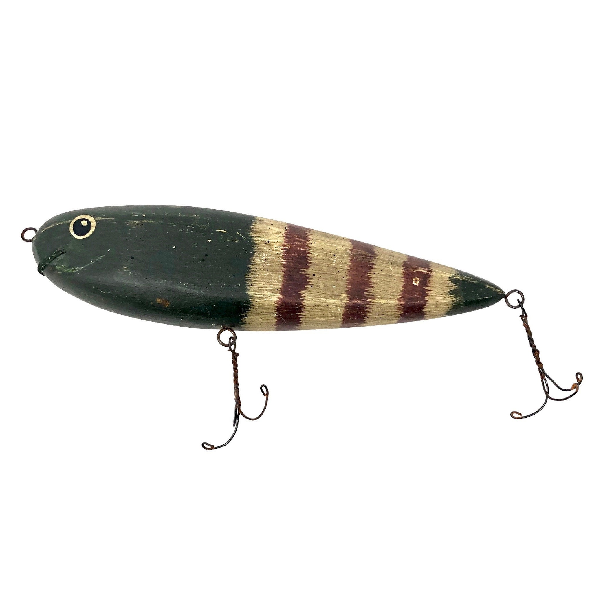 Vintage Hand Carved Large Wood Fishing Lure, Fishing Cabin Decor, Fishing  Lure Decoration, Handpainted Lure, Father's Day Gift -  Australia